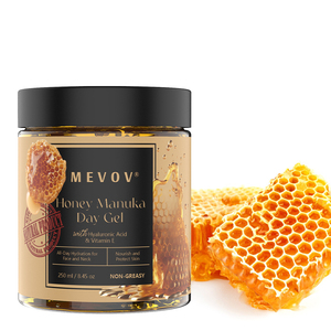 Gel crème de jour pour le visage au miel Manuka de marque privée avec crème réparatrice apaise <span class=keywords><strong>la</strong></span> peau pour le visage - Product Image 1