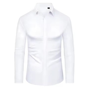 Nouveau design en gros robe chemise à carreaux pour hommes printemps automne mâle coupe régulière décontracté à manches longues flanelle à carreaux chemises boutonnées - Product Image 2