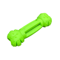 Jouets à mâcher pour chiens OEM ODM de haute qualité, résistants, pour le nettoyage des molaires, en plastique, couineurs, faciles à mâcher, 1 pièce MOQ, fabriqués à Taïwan pour animaux de compagnie, non destinés à l'usage interne.