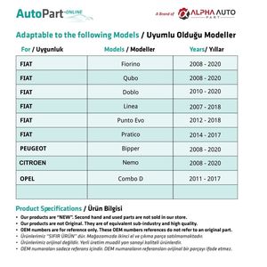 มือจับเปิดฝากระโปรงหน้า, สำหรับรถเฟียต Punto EVO - Product Image 2