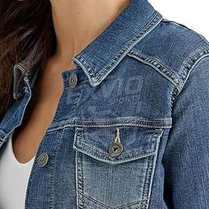 Vestes en jean pour femmes de haute qualité à prix raisonnable, 100% coton - Product Image 6