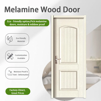 Portes intérieures de style moderne Zonle - Porte simple en bois massif/MDF, directement de l'usine pour les maisons