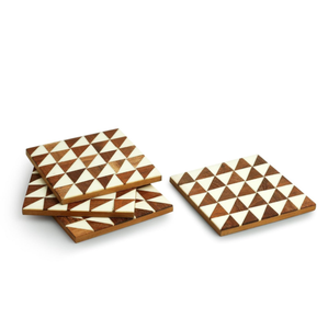 ที่รองแก้วไม้สำหรับตกแต่งบ้านสุดพิเศษสำหรับห้องครัวสำนักงานโต๊ะรับประทานอาหารถ้วยชาแก้วกาแฟกระป๋องเบียร์บาร์น้ำ2024แก้ว - Product Image 1