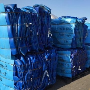 Déchets de fûts bleus post-consommation pour le recyclage en nouveaux produits plastiques - Product Image 6