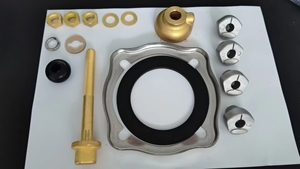 Gran oferta, accesorios de buje de transformador DIN Chapado en latón, cuernos de arco de pieza de Metal del fabricante - Product Image 4