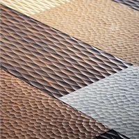 Panel Tambour Kayu Solid Panel Dinding 3D Dekorasi Kayu Ramah Lingkungan Tahan Kelembapan Dinding Interior Rumah Pedesaan Villa