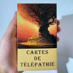 Jeux de cartes divinatoires de télépathie, cartes de tarot de qualité supérieure, articles promotionnels - Product Image 4