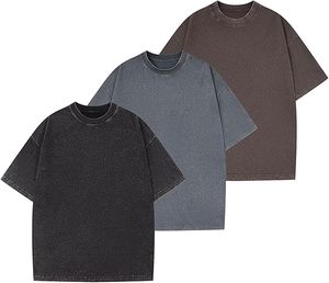 T-shirt personnalisé pour homme, coupe ample, personnalisable avec votre logo, vintage, lavé, 100% coton/polyester, manches longues - Product Image 2