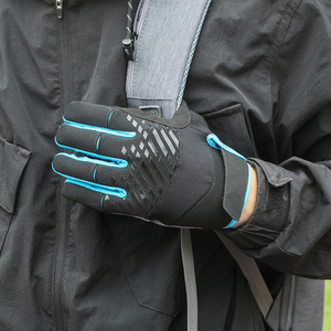 Gants de moto personnalisés en gros Gants de motocross et de cyclisme respirants à long doigt avec vêtements de vélo antichoc et résistants - Product Image 6