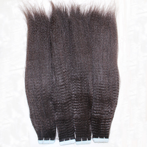 Extensions de cheveux humains bruts brésiliens doublement étirés Pas cher Kinky Straight Bundles Cuticle Aligned Loose Deep Wave Italian Curl - Product Image 5