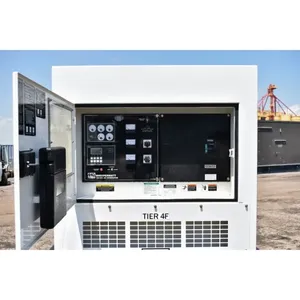 Groupe électrogène diesel d'occasion de 120 kW avec sélecteur de tension, remorquable, pour usage commercial de secours - Product Image 5