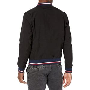 INS Venta caliente estilo retro bordado lona béisbol Varsity chaqueta cuello alto frente hombres de gran tamaño Edición Limitada - Product Image 5