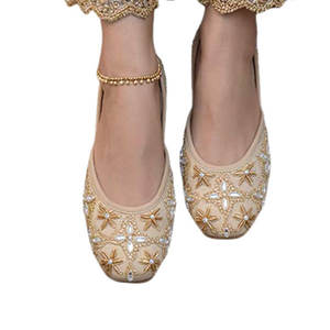 Hecho en Pakistán, Nuevo, Más Vendido, Khussa para Mujer, Antideslizante, Alta Calidad, Diseño de Moda para Todas las Temporadas - Product Image 1