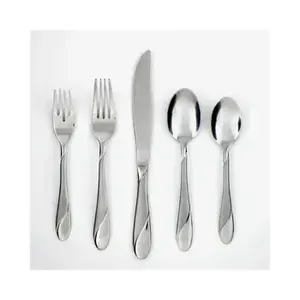 Vaisselle de restaurant élégante, ensemble de couverts pour mariages, ustensiles de cuisine de table, ustensiles de cuisine, repas élégants et parfaits - Product Image 6