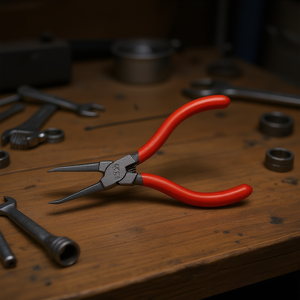 Alicates de punta recta USAG para anillos de retención internos, herramienta de alta calidad - Product Image 3