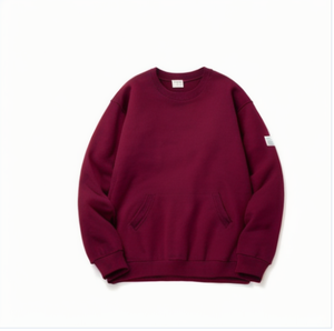 Sweat-shirt pour homme en coton de qualité, coupe ample, logo personnalisé, col rond, manches longues, style européen et américain, sweat-shirt tendance - Product Image 2