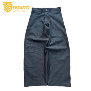 Pantalon large décontracté pour homme personnalisé, léger, 100% coton, délavage acide, taille élastique, anti-boulochage, respirant, écologique - Product Image 4