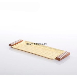 Bandejas de Servicio para Chocolates de Aluminio Premium, Chapadas en Oro, Resistentes al Calor, con Diseño Martillado, Decoración Moderna para el Hogar, Regalo Elegante para Bodas - Product Image 1