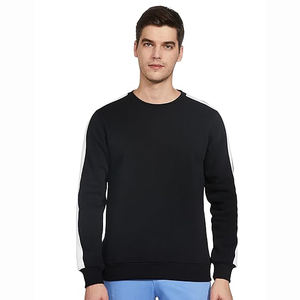 Sudaderas transpirables personalizadas con estampado sublimado 3D de cuello redondo informal para hombres mezcla de algodón básica personalizada - Product Image 2