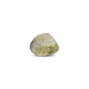 Zafiro bicolor de 3.1 quilates (Pitambari) facetado, gema natural de aguamarina en forma de estrella, con tonos de verde, gris, azul y rosa, de 3 mm. - Product Image 2