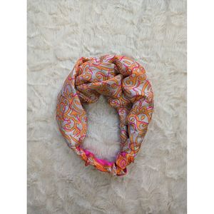 Boho-Stirnband Mit Knoten Vorne Handgefertigte Vintage-Seide Sari Haar-Accessoires Aus Recyceltem Material Ses Geschenk Fr - Product Image 3