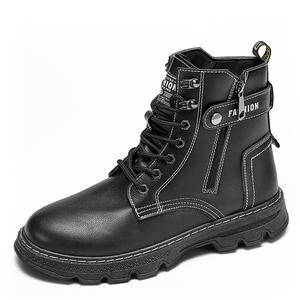 Botas de Trabajo Resistentes al Desgaste para Obras de Construcción, Impermeables, Antideslizantes, Zapatos Deportivos de Senderismo Cómodos para Hombre - Product Image 1
