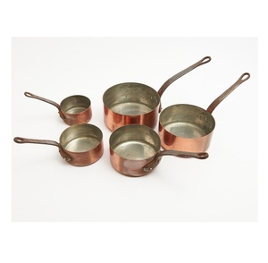 Wood Handle Coffee Measuring Spoons Dry Food All in One Rose Gold Stainless Steel Measuring <b>Cup</b> - Product Image 5