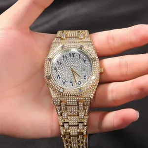 Reloj Mecánico de Diamantes Moissanite Personalizado de Alta Calidad para Hombre, Estilo Hip Hop, Lujoso y con Incrustaciones - Product Image 6