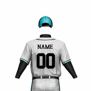 Uniforme de Béisbol Personalizado con Logotipo, Transpirable, Último Diseño, Alta Calidad, 100% Poliéster, Secado Rápido, Antibacteriano, Venta al por Mayor de Artículos Deportivos - Product Image 5
