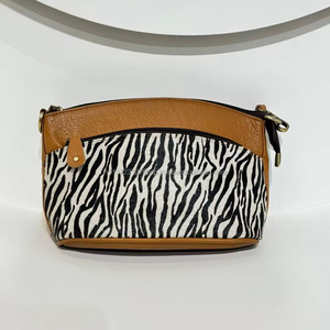 กระเป๋าสะพายไหล่หนังขนสัตว์พิมพ์ลายสัตว์สไตล์ตะวันตกใหม่คุณภาพสูงแฟชั่นหนังขนสัตว์หนังแท้คุณภาพสูงสายสะพายข้าง - Product Image 2