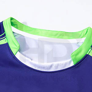 Concevez Votre Propre Logo Demi Manches Rugby Uniforme Vente Chaude Confortable Unisexe Rugby Uniforme - Product Image 3