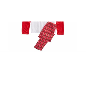 Set pigiama 2 pezzi Max & Olivia Santa's Squad per ragazze piccole e grandi, bianco, taglia L (10-12) - Product Image 3