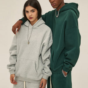 Poids lourd 100% coton 3D broderie en relief surdimensionné conception personnalisée graphique bouffée imprimé à capuche unisexe - Product Image 1