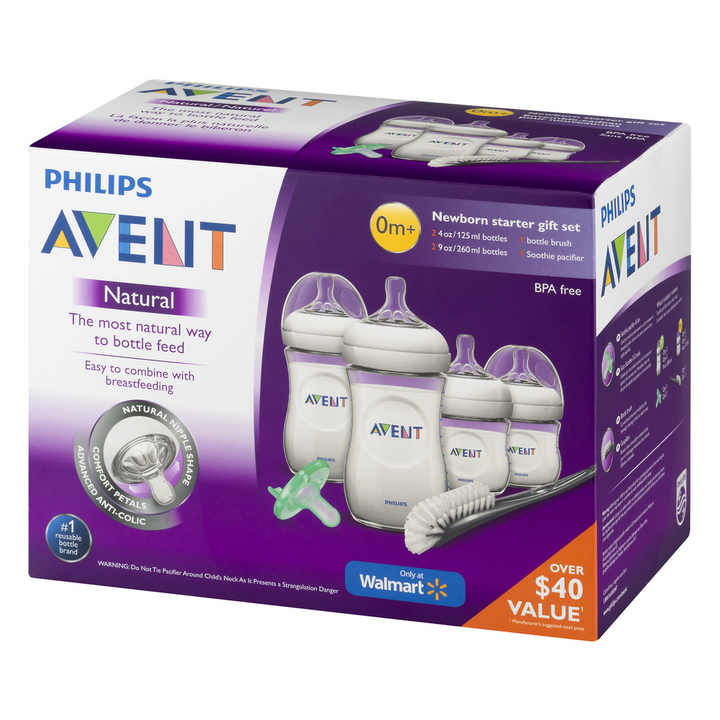 Air Free Philips Avent Anti-Colic With AirFree Vent Baby Bottle