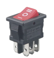 Interrupteur à bascule JEC 606 à double pôle, 10A 250VAC, fonction marche/arrêt, protection IP41, résistance de contact 20m, ULCUL ENEC CQC