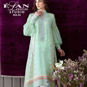 El último diseñador FABZONE Georgatte Heavy Cotton Muslin Salwar-Suit Indian Pakistani Women's Ocasión especial de alta calidad - Product Image 1