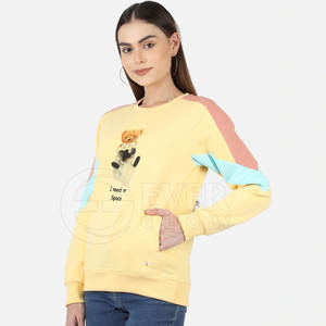 Sudadera de mujer, sudadera de lana de cuello redondo personalizada para mujer, ropa de calle, sudaderas para mujer - Product Image 5