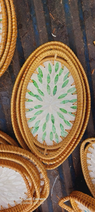 DragonEx Panier ovale tissé fait à la main en rotin Plateau à fruits Modèle TRAY03 pour assiette de service à bas prix - Product Image 5