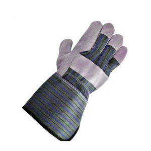 Nuevos guantes de trabajo de cuero sintético de construcción con logotipo personalizado con herramienta de protección de manos guantes de cuero mecánico de seguridad para hombres - Product Image 3