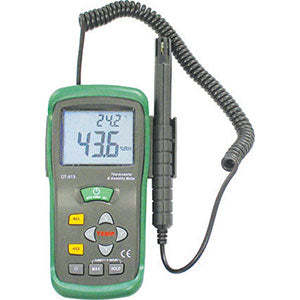 Station météo numérique 4476GTA avec écran LCD, thermo-hygromètre en plastique ABS, thermomètre-hygromètre extérieur avec support OEM - Product Image 1