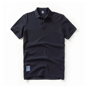Nouveau été hommes mode coupe ample décontracté polos de haute qualité 100% coton conception personnalisée impression doux respirant Polo - Product Image 2