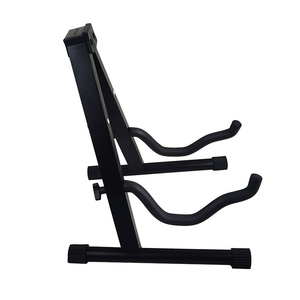 A-khung kim loại tầng Guitar đứng có thể gập lại di động có thể điều chỉnh chủ Guitar Bass Violin nhạc cụ dây phụ kiện - Product Image 5