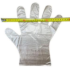 Wegwerp Pe Transparant <span class=keywords><strong>Plastic</strong></span> Waterdichte Stofdichte Handschoenen Voor Fast Food Gebruik 100 Stks/zak - Product Image 4