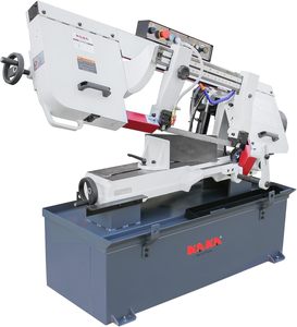 เครื่องเลื่อยสายพานตัดโลหะแนวนอน ยี่ห้อใหม่แกะกล่อง รุ่นอุตสาหกรรม ขนาด 10 นิ้ว 254 มม. 220 โวลต์ 2 แรงม้า BS-1018B พร้อมการรับประกัน 3 ปี - Product Image 2