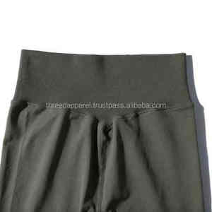 Mejor media cintura Spandex transpirable Casual Fitness Yoga entrenamiento Leggings para mujeres de alta calidad - Product Image 6