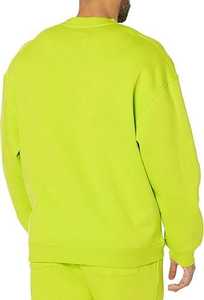 Sweat-shirt en molleton tricoté à col rond pour homme, coupe oversize, 100% coton, 380 grammes, brodé, grande taille, personnalisé, haute qualité, essentiel - Product Image 6