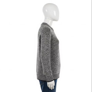 Autumn Anti Pilling Anti-static Knit Polyester Cotton Warm Wool Liner <b>Long</b> Lantern <b>Sleeve</b> Pullover <b>Shrug</b> Men Women Casual Daily - Product Image 4