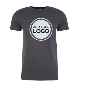 Camisetas personalizadas Next Level rojas sin mínimo de pedido, diseño personalizado, logotipo personalizado, camisetas de manga corta con cuello redondo - Product Image 1