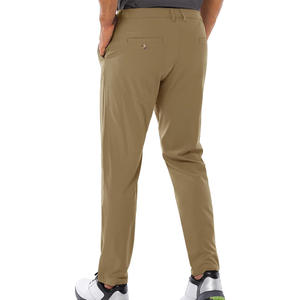Pantalones de golf transpirables OEM para hombre con ajuste personalizado y pantalones elásticos con logotipo para la marca de moda al aire libre y uso en eventos - Product Image 5