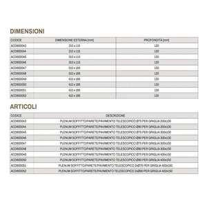 Systèmes HVAC Tecnosystemi, plénum télescopique pour VMC, plafond, mur, sol - Product Image 2